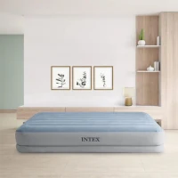 INTEX 64159 - Materasso Dura-Beam Raised Comfort Matrimoniale Cm 152X203X36(m-6)