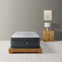 INTEX 64412ND - Materasso Comfort Plush Elevated Dura Beam Tecnologia Fiber Tech Singolo Cm 99X191X46(m-5)