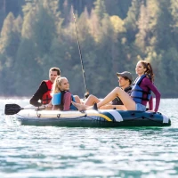 INTEX 68351NP - Canotto Seahawk 4 Set Cm351X145X48(m-3)