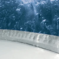 INTEX 28430EX - Purespa Plus Bubble Massage Set Navy 196X71Cm 4 Posti Con Pompa, Riscaldatore, Sistema Di Purificazione Acqua, 140 Getti, Telo Base, Telo Copertura, Dispenser Di Cloro, 2 Poggia Testa(m-10)