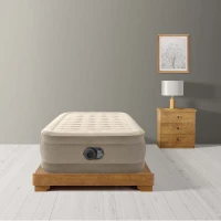 INTEX 64426ND - Materasso Singolo Ultra Plush Dura Beam Con Tecnologia Fiber-Tech Con Pompa Elettrica Incorporata Cm 99X191X46(m-4)