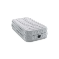INTEX 64488ND - Materasso Dura Beam Supreme Teconologia Fiber-Tech T Con Pompa Elettrica Incorporata Cm 99X191X51(m-1)