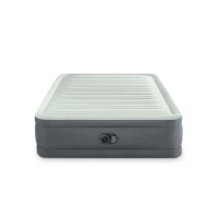 INTEX 64904ND - Materasso Elevated Premiere Piazza  E Mezza Con Tecnologia Fiber Tech, Pompa Elettrica Incorporata Cm 137X191X46(m-4)