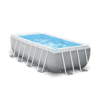 INTEX 26790NP - Piscina Prisma Metal Frame 400X200X122 Cm Con Pompa Filtro(m-1)