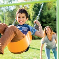 INTEX 44130 - Altalena Colorata 4 Componenti Cm 457 (L) X 244 (P) X 201 (H)(m-12)