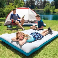 Intex 67999 - Materasso Gonfiabile Camping Laminato, 127x193x24 cm(m-5)