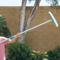 INTEX 29057 - Set Di Pulizia Deluxe (Retina A Sacco, Spazzola Angolare, Vacuum)(m-4)