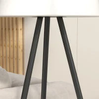 Lampa słoneczna Outsunny, lampa stojąca na zewnątrz z czujnikiem światła, ładowana przez USB, lampa solarna LED do użytku wewnętrznego, aluminiowa, regulowana jasność, ciepły biały, czarny(m-9)