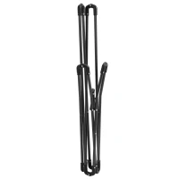 Outsunny Krzesło campingowe, składane, lekka rama stalowa, antypoślizgowe nogi, Niebieski, 88 x 74 x 84 cm(m-9)