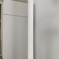 HOMCOM Bar Table High Table, Table for 2 People, 60 x 60 x 102 cm, White(m-4)