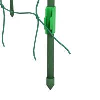 Outsunny Large Arbor, Bird Protection Net, Easy Assembly, Metal, 43 x 182 x 183 cm(m-4)