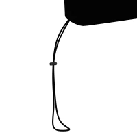 Pokrywa na stół do tenisa stołowego SPORTNOW, wodoodporna, ochrona przed promieniowaniem UV, na zewnątrz i wewnątrz, kolor czarny(m-8)