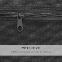 Pokrywa na stół do tenisa stołowego SPORTNOW, wodoodporna, ochrona przed promieniowaniem UV, na zewnątrz i wewnątrz, kolor czarny(m-6)