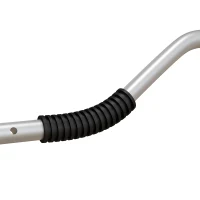 SPORTNOW Regulowany wózek kajakowy, przyczepka do łodzi i deski surfingowej z paskiem mocującym do kajaka, deski surfingowej, paddleboardu, aluminium, żółty(m-8)