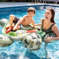 INTEX 57555NP - Cavalcabile Vera Tartaruga 191X170 Cm(m-6)