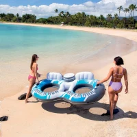 INTEX 56827EU - Ciambella Doppia River Run 2 Cm 243X157(m-9)