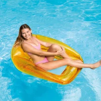 INTEX 56802EU - Poltrona Trasparente Con Rete Cm 104X102(m-13)