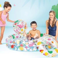 INTEX 59460NP - Set Piscina/Palla/Salvagente Stars(m-7)