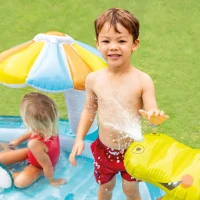 INTEX 57165NP - Play Center Alligatore Con Spruzzo Cm 201X170X84(m-5)