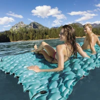 INTEX 56841EU - Materassino Piatto Con Cuscinetti 290X226Cm(m-6)