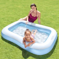 INTEX 57403NP - Piscina Baby Rettangolare Cm 166X100X25(m-3)