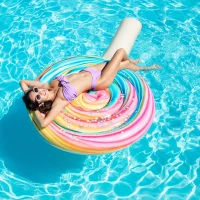 INTEX 58754EU - Materassino Lollipop Rainbow Cm 208X135(m-3)