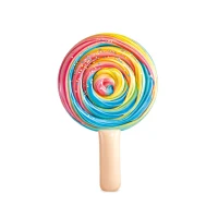 INTEX 58754EU - Materassino Lollipop Rainbow Cm 208X135(m-1)