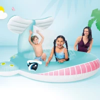 INTEX 57440NP - Piscina Spruzzo Balena 201X196X91 Cm(m-2)