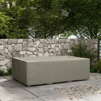 Outsunny 155 x 222cm Waterproof Furniture Cover - Grey(m-7)