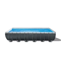 INTEX 26364GN - Piscina Ultra Xtr Frame Rettangolare 732X366X132 Cm, Pompa A Sabbia(m-1)