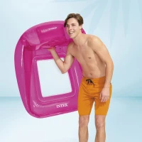 INTEX 56802EU - Poltrona Trasparente Con Rete Cm 104X102(m-9)