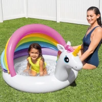 INTEX 57113NP - Piscina Baby Pool Unicorno Cm 127X102X69(m-4)