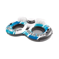 INTEX 56827EU - Ciambella Doppia River Run 2 Cm 243X157(m-2)