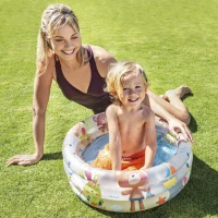 INTEX 57106NP - Piscina Baby Pool 3 Anelli 61X22 Cm(m-5)