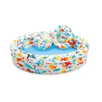 INTEX 59469NP - Set Piscina/Palla/Salvagente Pesci(m-4)