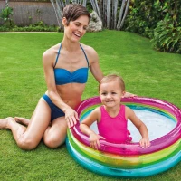 INTEX 57104NP - Piscina Baby Arcobaleno Cm 86X25(m-3)