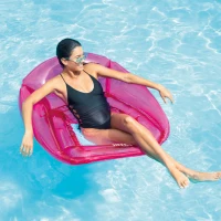 INTEX 56802EU - Poltrona Trasparente Con Rete Cm 104X102(m-12)