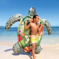 INTEX 57555NP - Cavalcabile Vera Tartaruga 191X170 Cm(m-3)