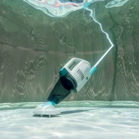 INTEX 28626 - Vacuum Ricaricabile Zr100 Per Spa, Piscine Intex Fuori Terra E Piscine Interrate(m-5)