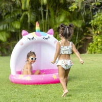 INTEX 58438NP - Piscina Baby Pool Caticorn Cm 102X102(m-3)