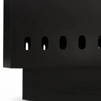 Outsunny Vuurkorf Vuurkorf, incl. Pook, 48 x 48 x 41 cm, Zwart(m-8)