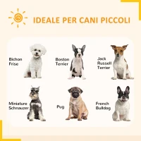 PawHut Recinto per Cani a 6 Pannelli Modulabili da Interno ed Esterno, in Acciaio, 164x83x60 cm, Nero(m-4)