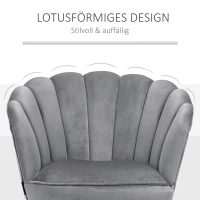 HOMCOM Krzesło do jadalni krzesło kuchenne z oparciem poliester drewno kauczukowe ciemnoszary(m-4)