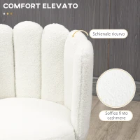 HOMCOM Sgabelli da Cucina Set 2 Pz in Poliestere, Acciaio e Gommapiuma con Poggiapiedi Regolabile, 52x53x93 cm(m-5)