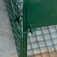 Outsunny Levende Dierenval, precies Vangmechanisme, 80 x 25 x 30 cm, Groen(m-9)