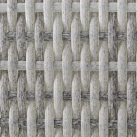 Outsunny Single Seater Rattan Chair Sofa with Padded Cushions, All-Weather PE Wicker Weave Garden Armchair, Armrests Included, Grey(m-10)