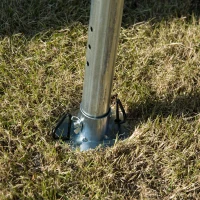 Outsunny Tonnelle de Réception avec 8 Fenêtres Blanc 7,98L x 3,92l x 2,8H m(m-8)