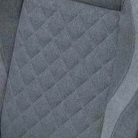 Krzesło biurowe z masażem Vinsetto, fotel biurowy z funkcją masażu, fotel gamingowy z regulacją wysokości, ergonomiczne krzesło obrotowe, fotel z masażem, szary, 64 x 68,5 x 113-121 cm(m-9)