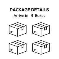 Outsunny Gazebo Canopy Tent Side Wall Curtain Shelter UV50+ Brown Garden Patio(m-12)