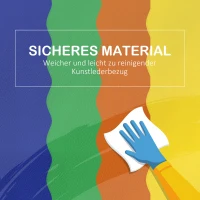 HOMCOM Miękkie Klocki, 7 szt. zestaw, materiał bezpieczny, miękki i łatwy w czyszczeniu, pianka, wielobarwny(m-7)
